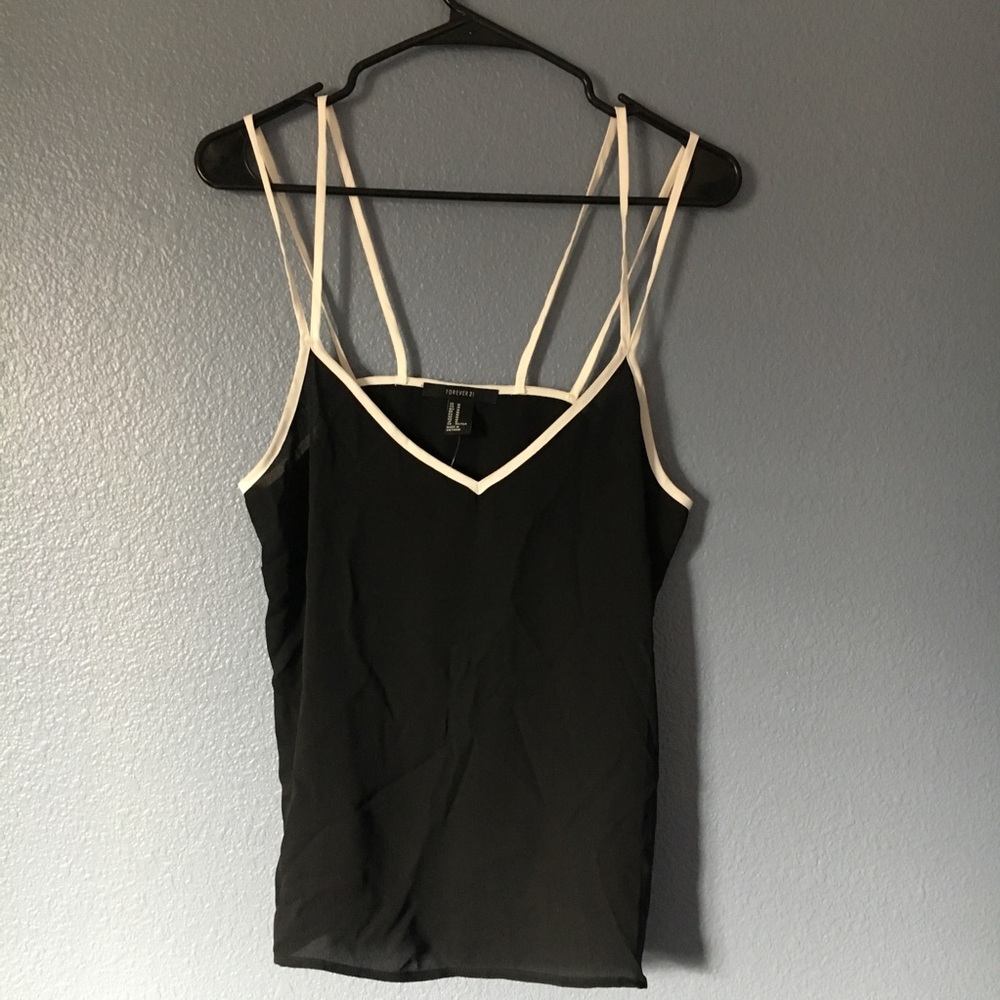 F21 Chiffon Tank
